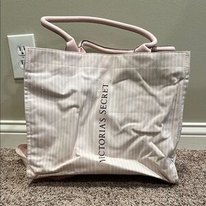 Victoria's Secret Pink Tote Bag with Structured Design